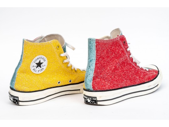 Converse J.W. Anderson Fabulous Multi Color Chuck Taylor High Tops, Mens Size 11.5