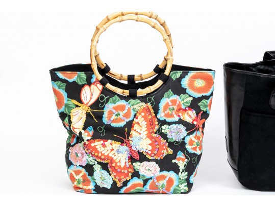 Tote Bags And Michael Kors Patent Leather Shoes, Size 9 1/2