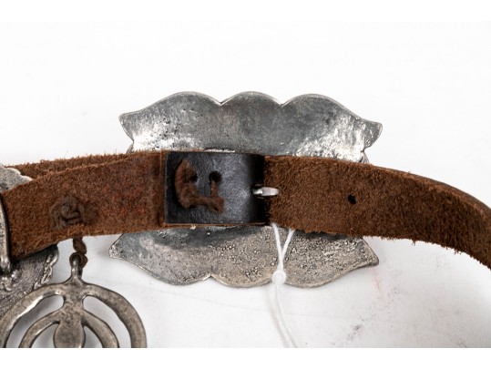 Adrienne Teeguarden Striking Southwestern Style Concho Belt