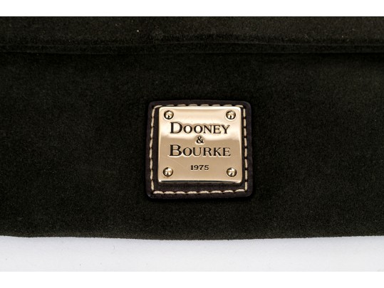 Dooney & Bourke Lot Of Two Handbags, Including A Black Pebbled Leather Bag
