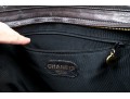 Chanel Striking Dark Brown Lambskin Quilted Leather Tote