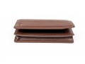Tumi Classic Brown Leather ID Lock Wallet, With Box