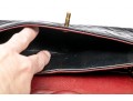 Chanel Classic Black Lambskin Quilted Leather Single Flap Shoulder Bag