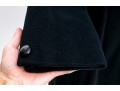 Neiman Marcus Cashmere Dark Blue Trench Coat