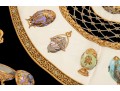 Lovely Silk Scarf Commemorating The Faberge Exhibit At The Met