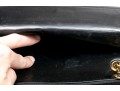 Chanel Classic Black Lambskin Quilted Leather Single Flap Shoulder Bag