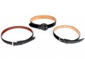 Ralph Lauren, Bergdorf Goodman, HenriBendel Black Leather Belts, Sizes 30, M