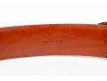 Two Ralph Lauren Leather And Sterling Belts, Size 30
