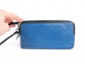 Tasteful Blue And Green Coach Clutch