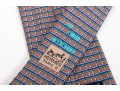 Hermes Lot Of Three Silk Ties, Assorted Colors And Patterns