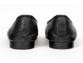 Chanel Classic Black Leather Ballet Flats, Size 37