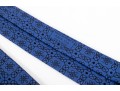 Hermes Lot Of Three Silk Ties, Blue Tones