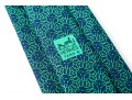 Hermes Lot Of Three Silk Ties, Blue To Green Tones