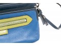 Tasteful Blue And Green Coach Clutch