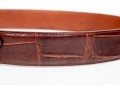 Two Ralph Lauren Leather And Sterling Belts, Size 30