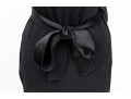 Elegant Black Sleeveless Evening Gown By Halston, Size 8