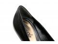 Gucci Fabulous Black Leather Peep Toe Platform Pumps, Size 37