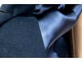 Neiman Marcus Cashmere Dark Blue Trench Coat