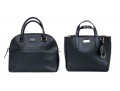 Kate Spade Lot Of Two Classic Top Handle Black Leather Bags