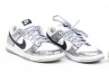 Nike And Veja White Casual Sneakers, Size 9