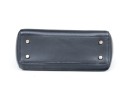 Kate Spade Lot Of Two Classic Top Handle Black Leather Bags