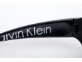 Calvin Klein Striking Black Acrylic Sunglasses
