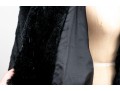 Carol Little Soft Black Fur Coat, Size M