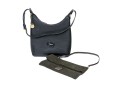 Dooney & Bourke Lot Of Two Handbags, Including A Black Pebbled Leather Bag