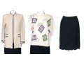 St. John Sweaters And Black Skirt, Sizes 12 & M