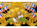 Hermes Luna Park Silk Jacquard Scarf, 90cm