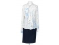 Escada Skirt And Floral Prinnt Top, Size 42