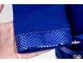 St. John Sequinned Blue Long Cardigan, Size 16