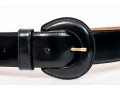 Ralph Lauren, Bergdorf Goodman, HenriBendel Black Leather Belts, Sizes 30, M