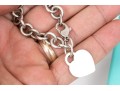 Tiffany & Co. Sterling Chain Bracelet With Heart Charm