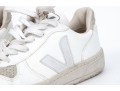 Nike And Veja White Casual Sneakers, Size 9