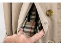 Classic Burberry Trench Coat With Waist Belt