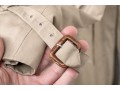 Classic Burberry Trench Coat With Waist Belt