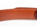 Two Ralph Lauren Leather And Sterling Belts, Size 30