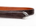 Two Ralph Lauren Leather And Sterling Belts, Size 30
