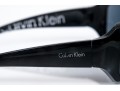 Calvin Klein Striking Black Acrylic Sunglasses