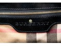 Burberry Edgy Studded Black Leather Bag Handbag