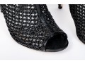 Sam Edelman Woven Peep Toe Heels, Size 9.5M