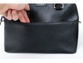 Kate Spade Lot Of Two Classic Top Handle Black Leather Bags