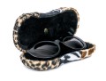 Escada Sophisticated Wide Frame Black Acrylic Sunglasses