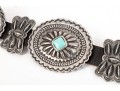 Adrienne Teeguarden Striking Southwestern Style Concho Belt