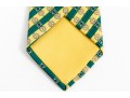 Lot Of Two 100% Silk Hermes Ties, Predominantly Red And Yellow Tones