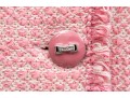 Charming St. John Pink And White Button Up Jacket, Size 12