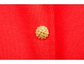 Bright Red St. John Button Up Cardigan, Size 12