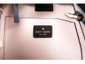 Kate Spade Lot Of Two Classic Top Handle Black Leather Bags