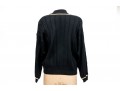 St. John Pullover Knit Sweater With Rope And Button Accents, Size L
